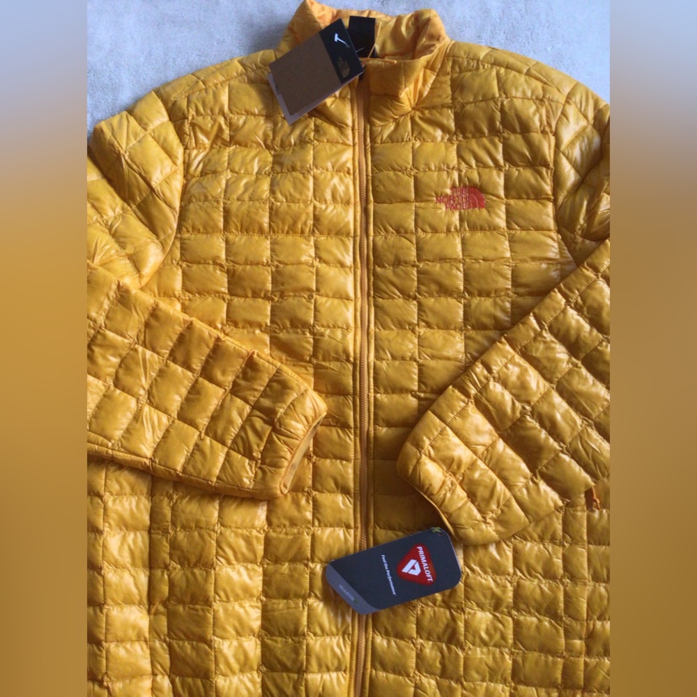 The North Face Performance Bright Yellow Puffer Jacket